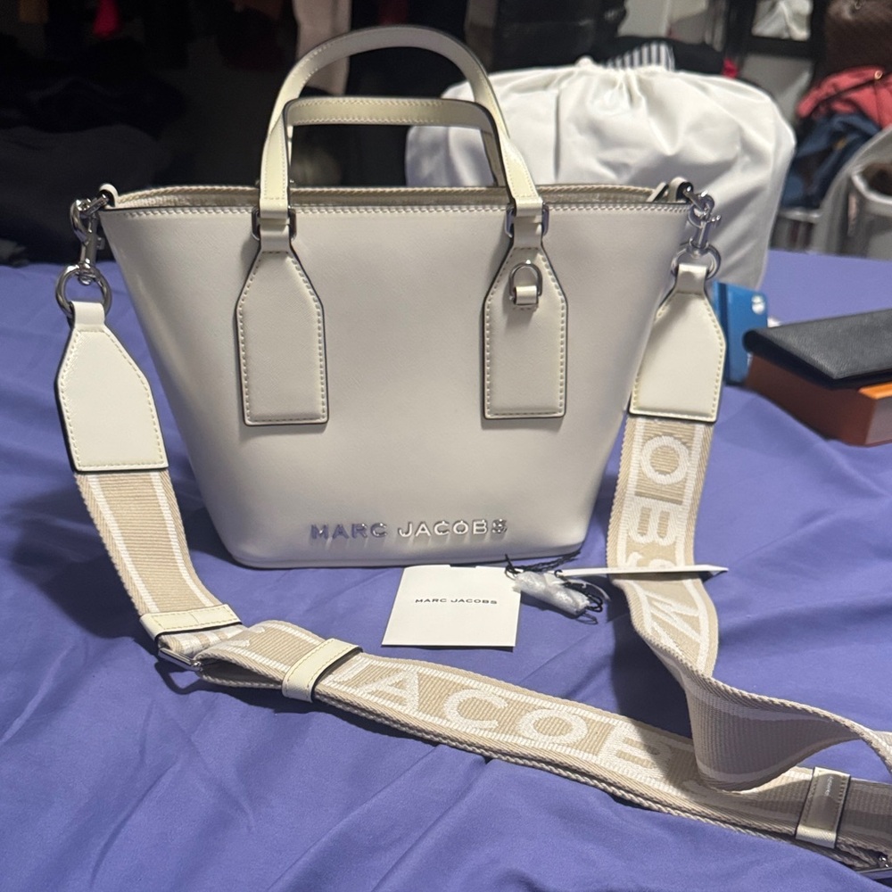 Marc Jacobs Cream Crossbody Bag